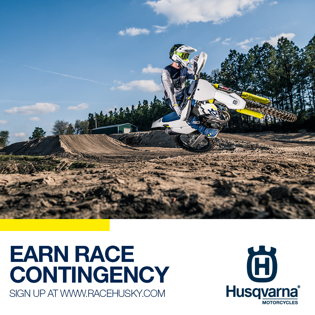 husky motorcycles race contingency logo
