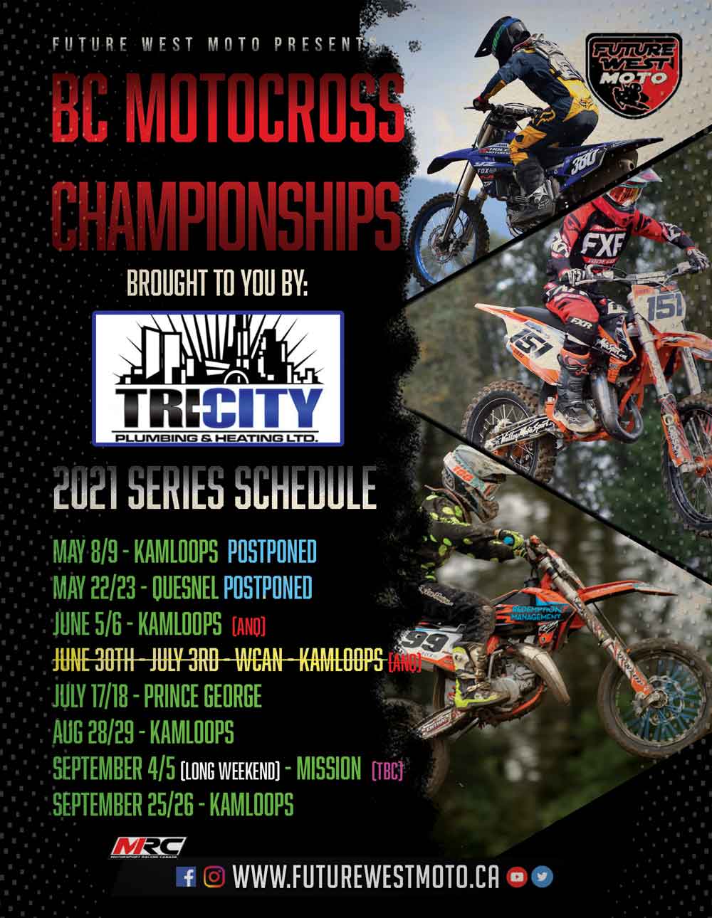 Motocross Race Schedule - Future West Moto